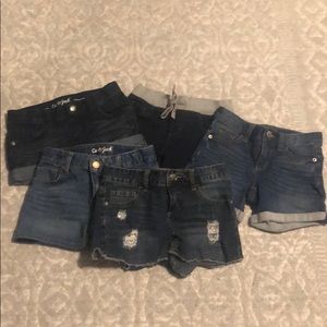 Lot of Girl’s Jean Shorts